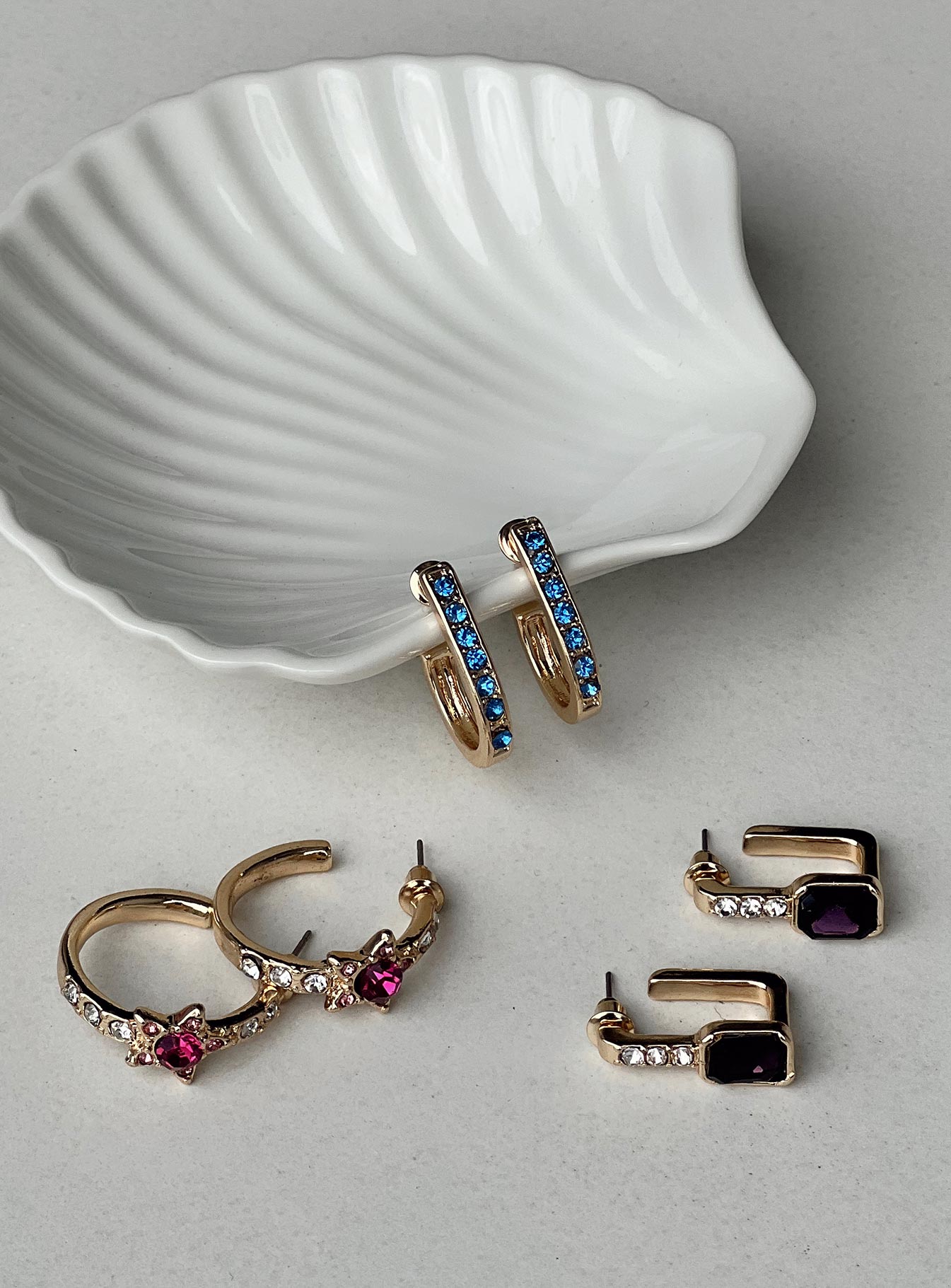 Donilla Earring Pack Gold / Multi Eco