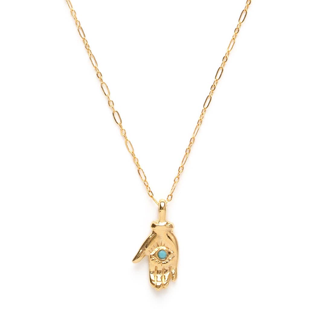 Amano Studio Tiny Mystic Hand Necklace