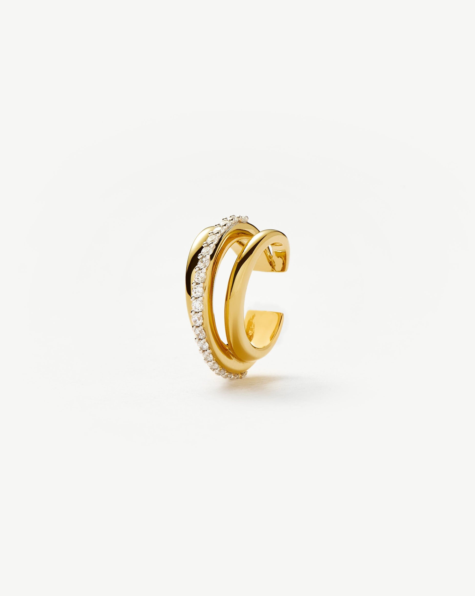 Celestial Pave Ear Cuff | 18ct Gold Plated Vermeil/Cubic Zirconia