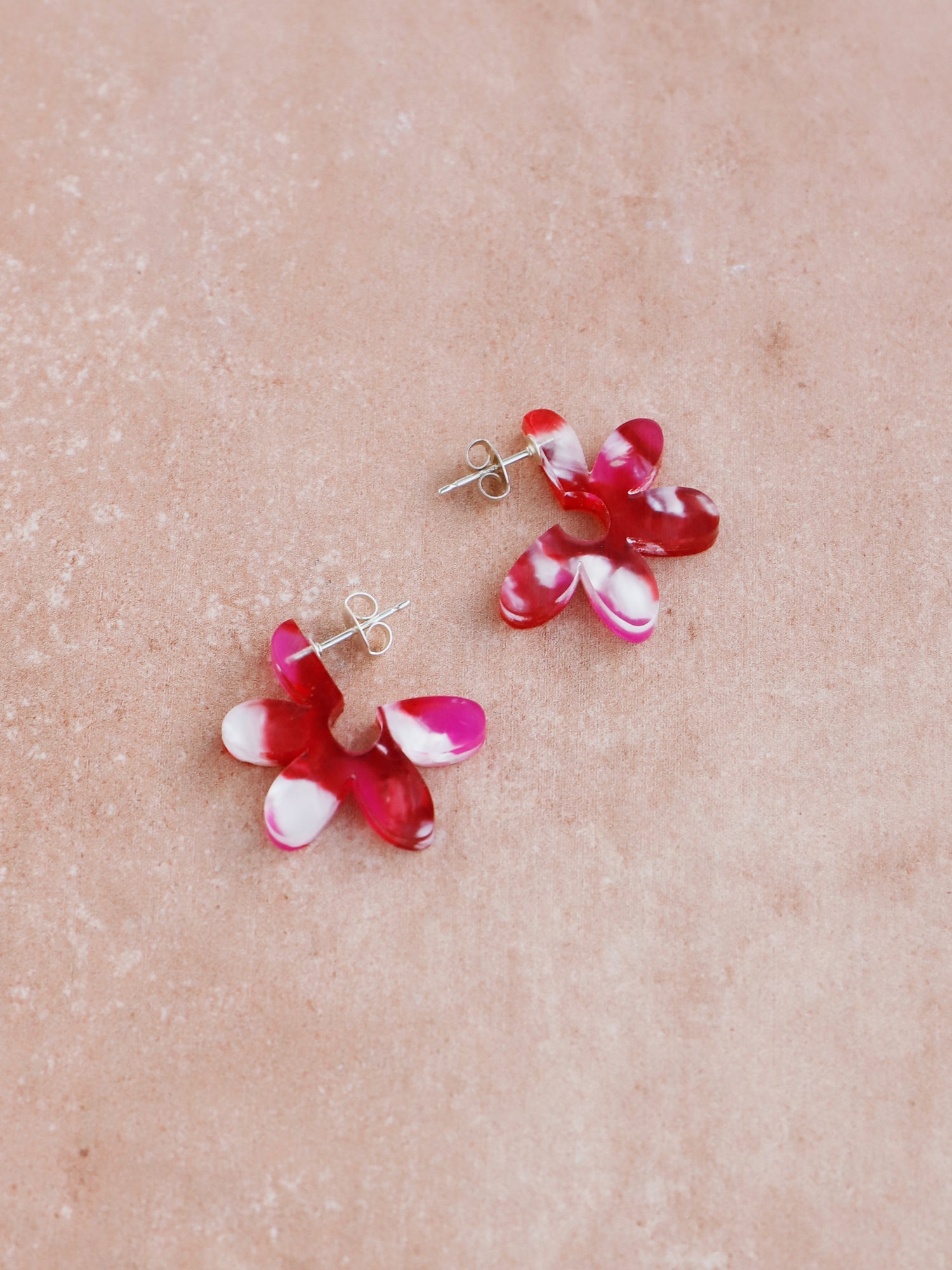 Connie Hoops in Raspberry Crush